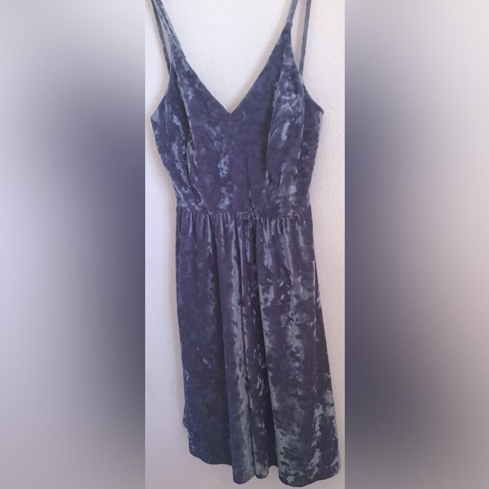 Wild fable spaghetti strap crushed velvet dress size small